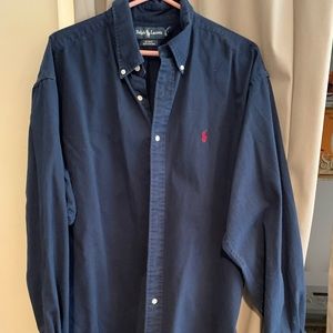 Ralph Lauren long sleeve cotton button up shirt